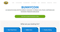 Desktop Screenshot of bunnycoin.org
